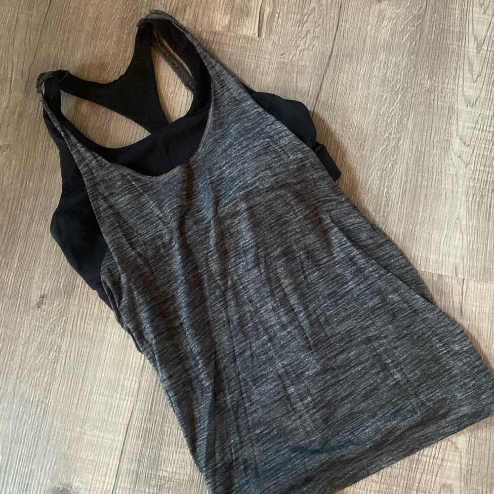 Lululemon sports bra and tank in one